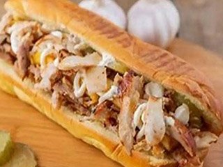 ساندويش شاورما دجاج