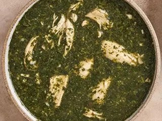 دجاج ملوخية